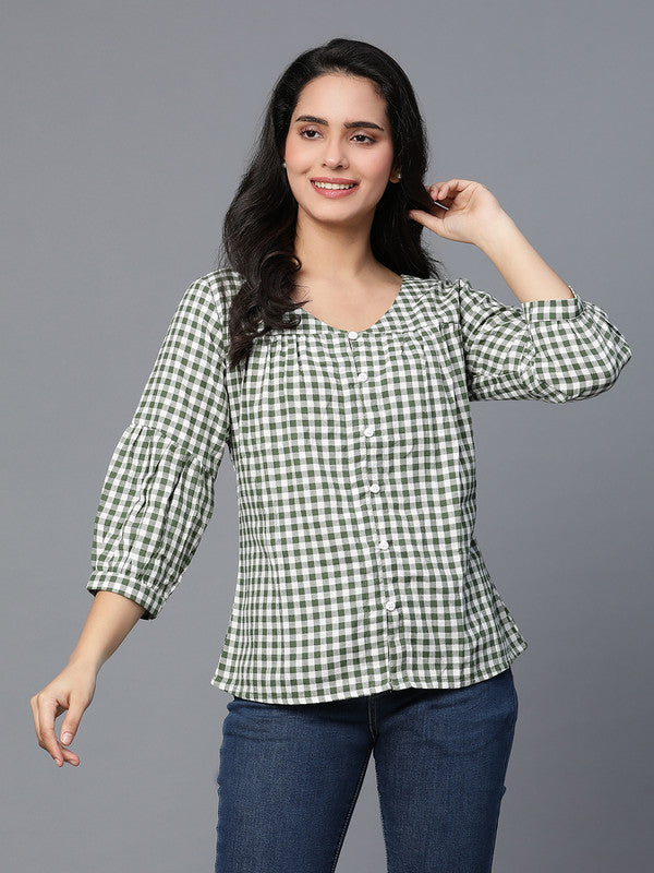 Green Checks top