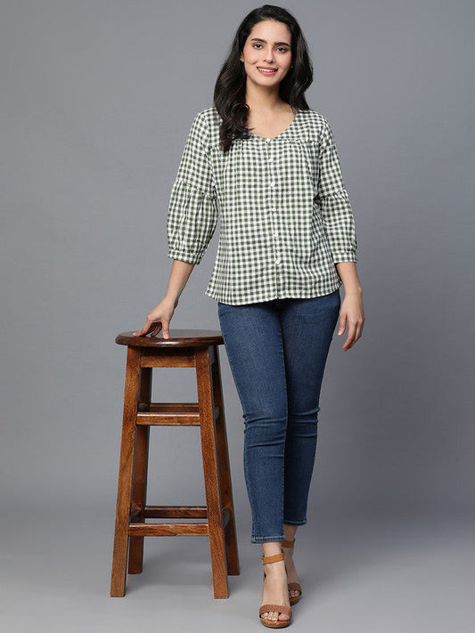 Green Checks  top